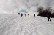 Paseo con raquetas de nieve por Alto Campoo