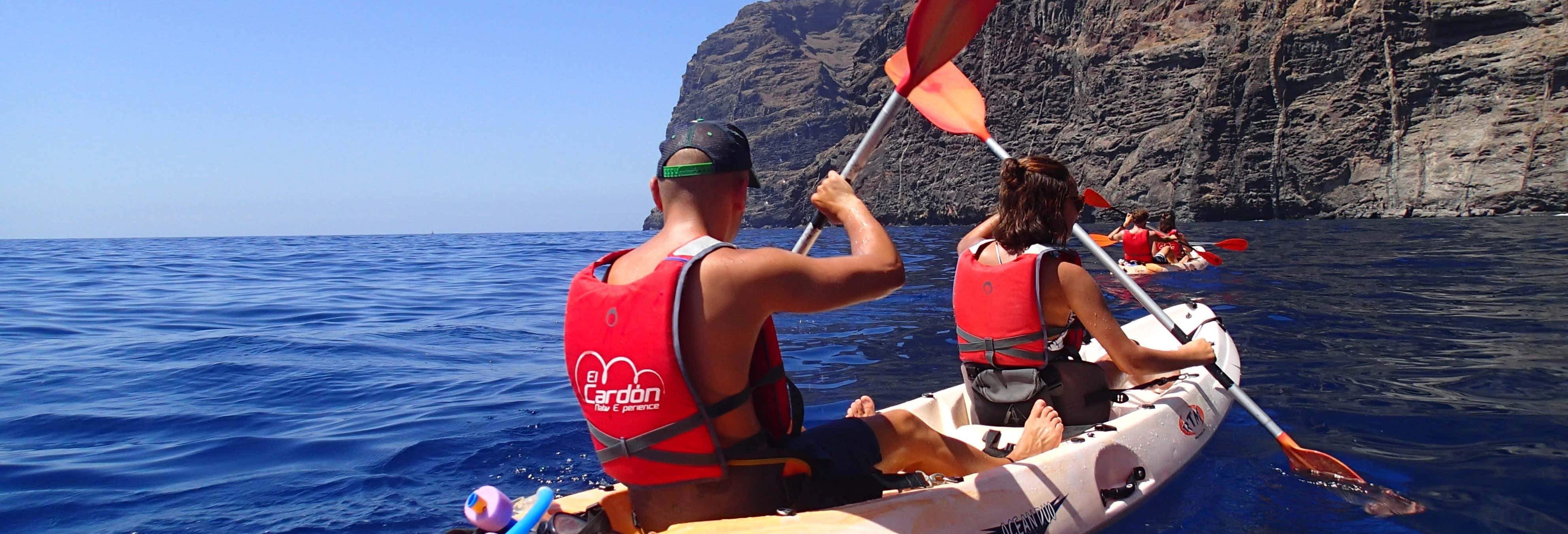 Tour de caiaque por Punta de Teno