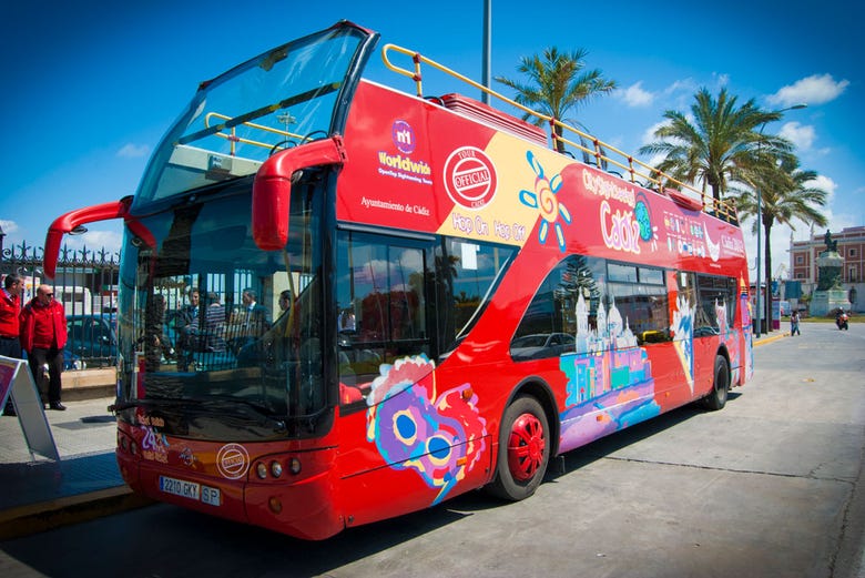 Ônibus turístico de Cádiz