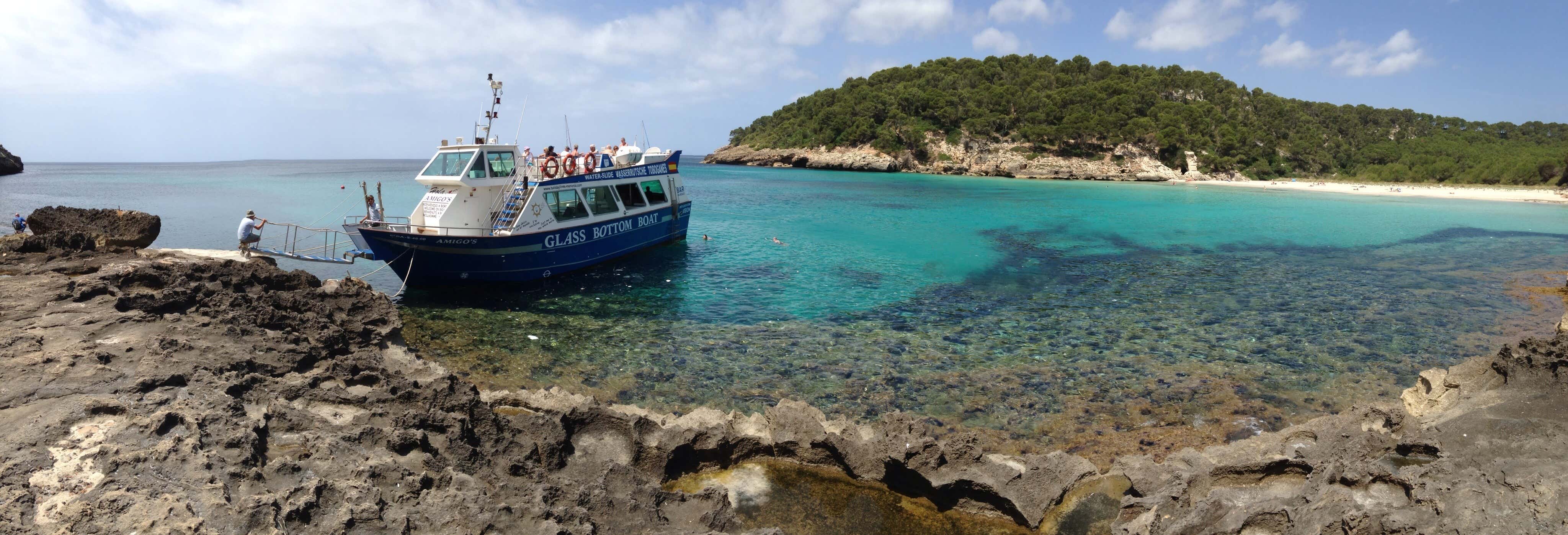 Giro in barca nel sud di Minorca da Cala’n Bosch