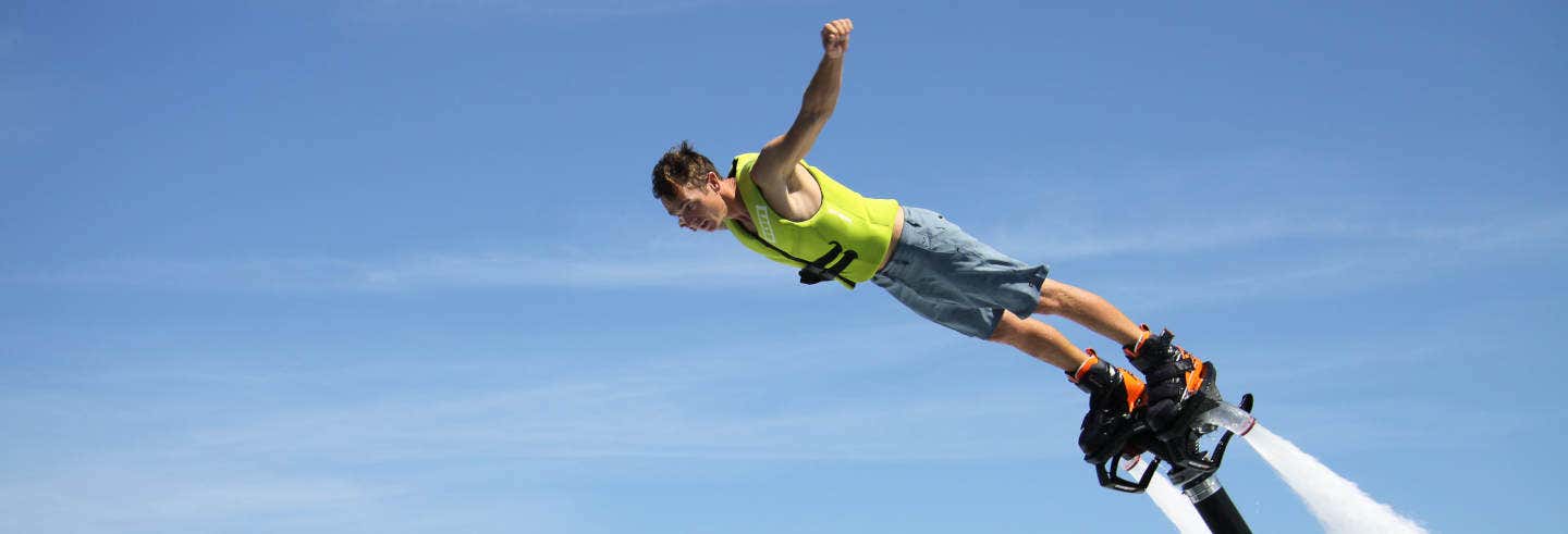 Flyboard en Cala Mayor