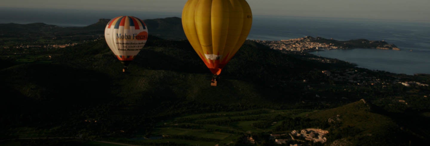 Passeio de balão por Mallorca saindo de Cala Millor