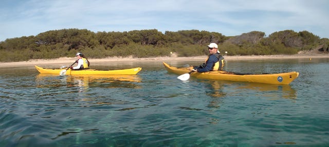Tour en kayak por el sur de Menorca