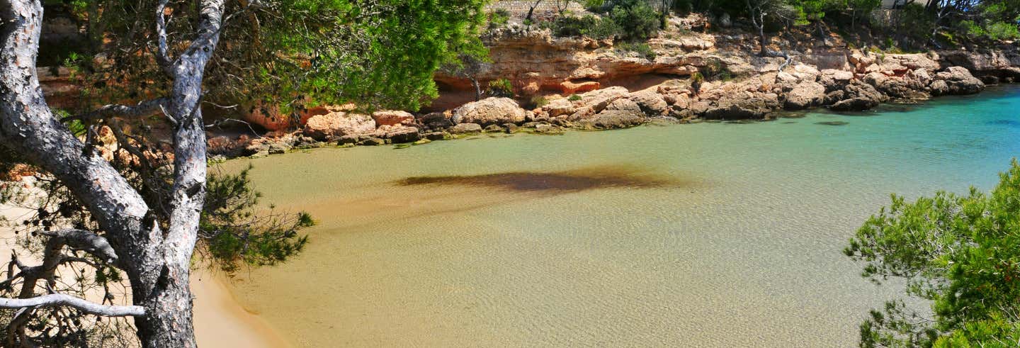 Excursión en barco a Cala Calafat desde Cambrils