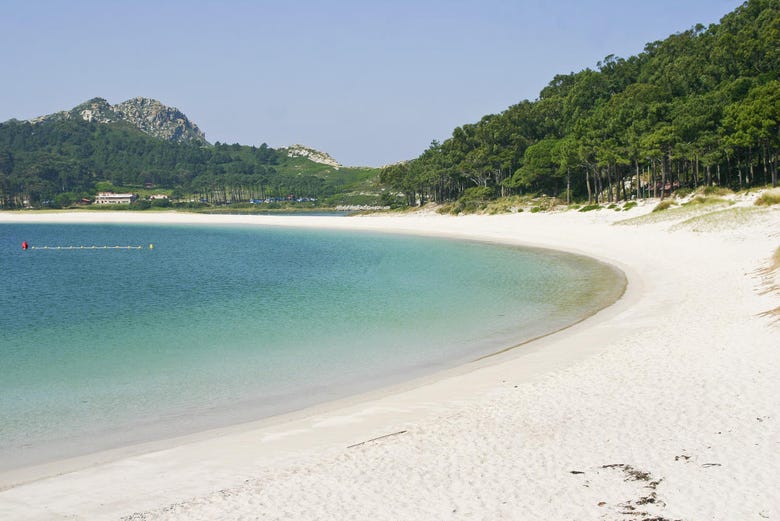 Una spiaggia delle isole Cíes