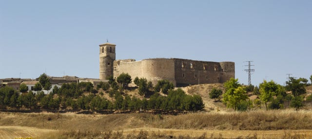 Entrada al castillo de Garcimuñoz