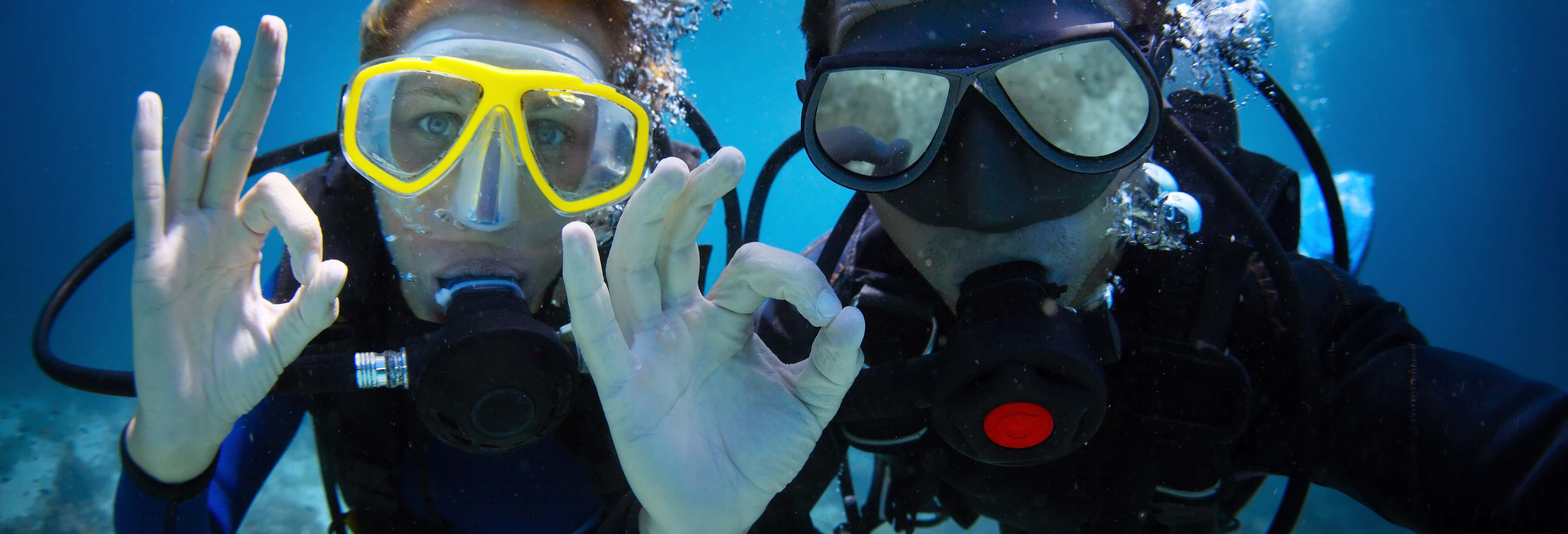 Bautismo de buceo en Ceuta
