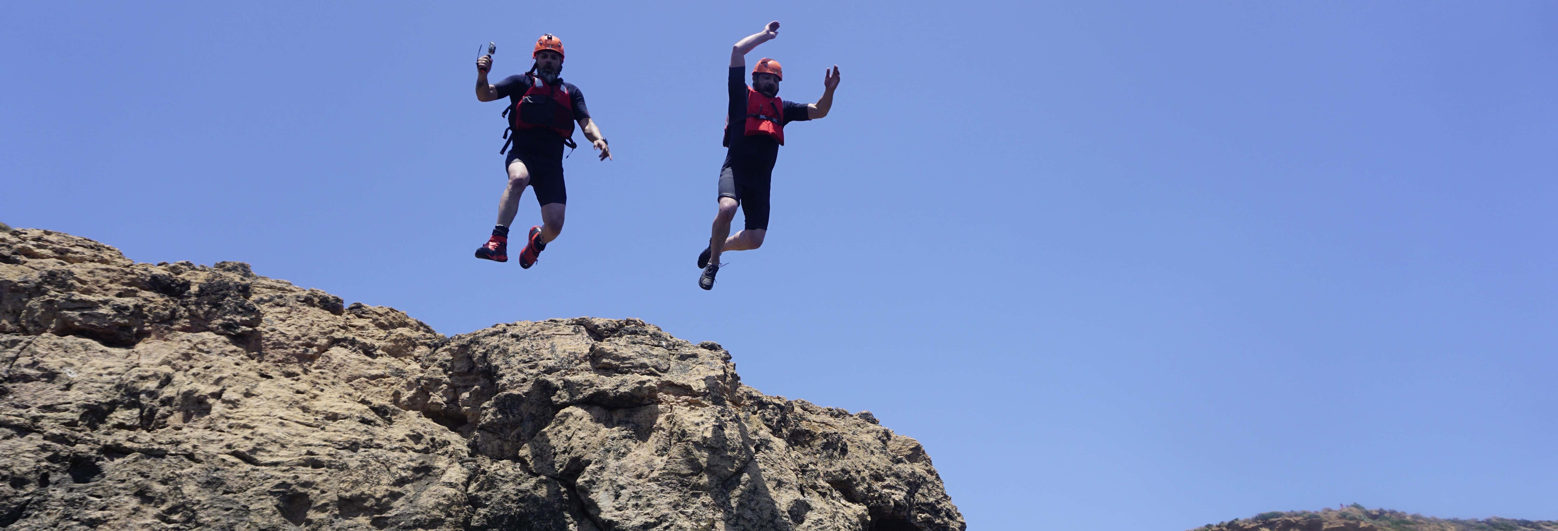 Coasteering en Corcubión