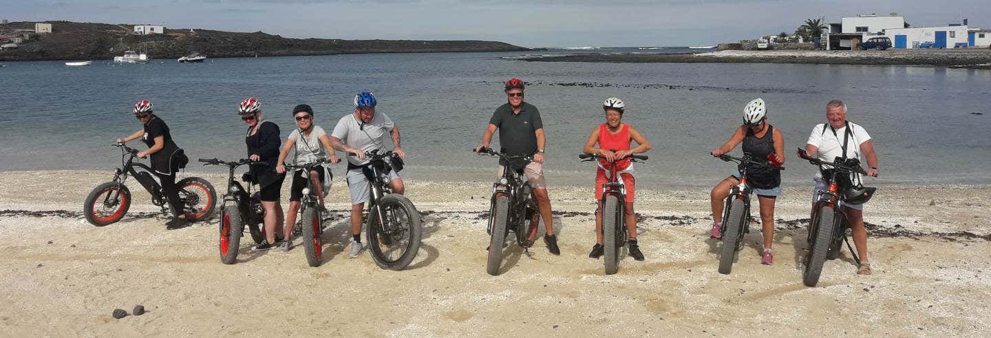 Tour en bicicleta eléctrica desde Corralejo