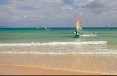 Curso de windsurf para principiantes en Costa Calma