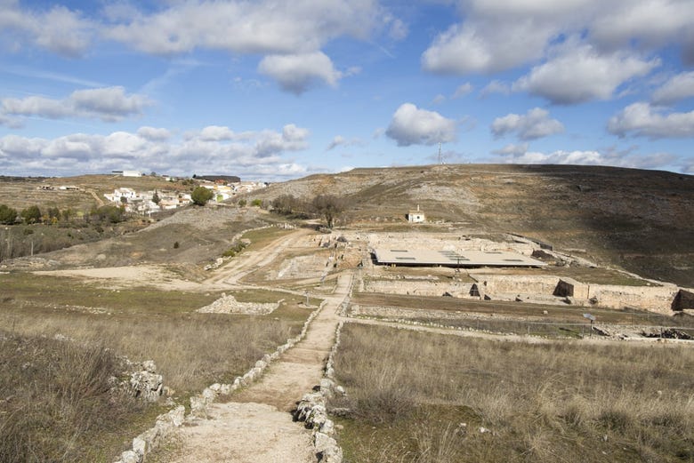 Ruinas romanas en Valeria