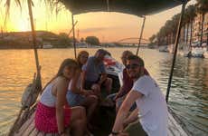 Passeio de barco pelo rio Júcar