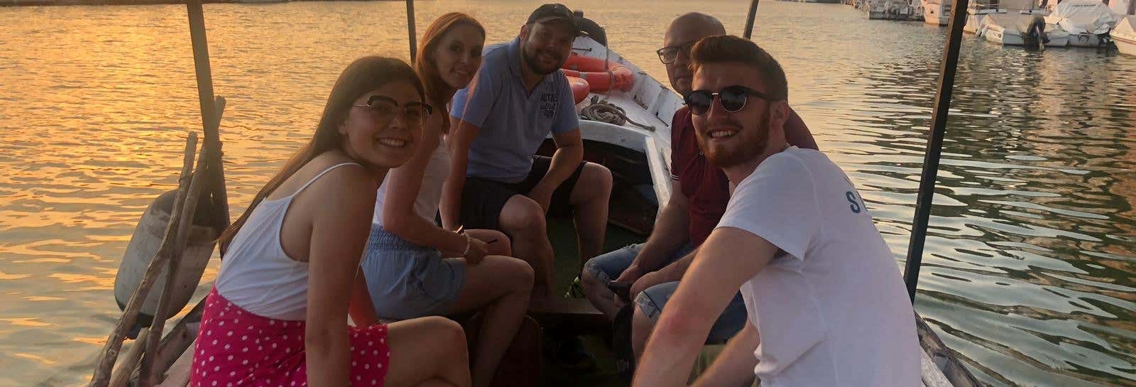 Excursión en barca por el río Júcar