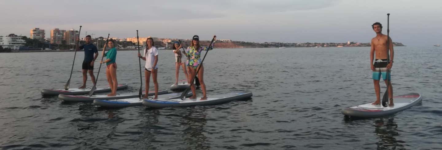 Excursión en paddle surf por Dehesa de Campoamor