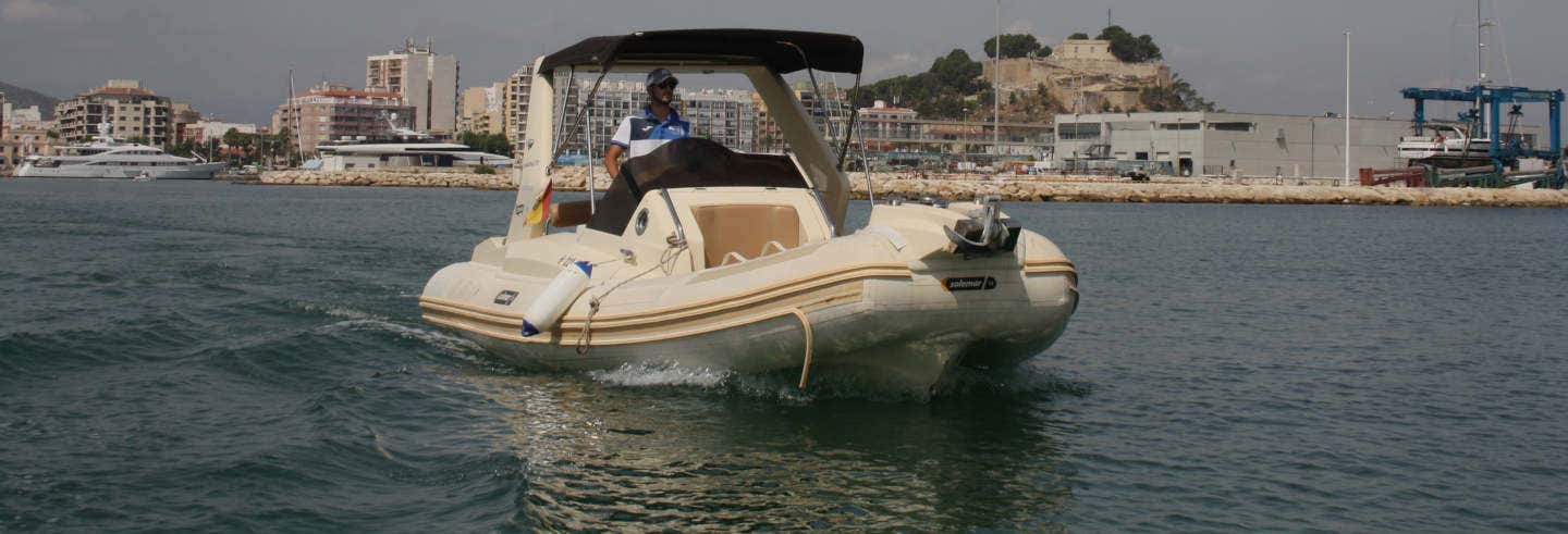 Alquiler de barco en Denia