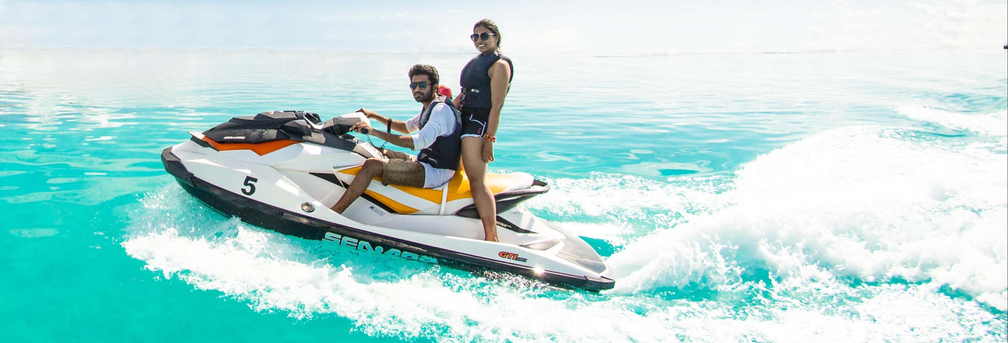 Tour de jet ski pela baía de Palma