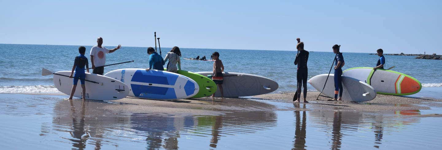 Curso de paddle surf en El Campello