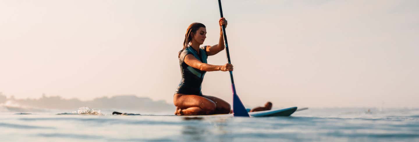 Excursión en paddle surf por El Campello