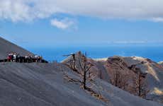 Senderismo por el volcán de Cumbre Vieja