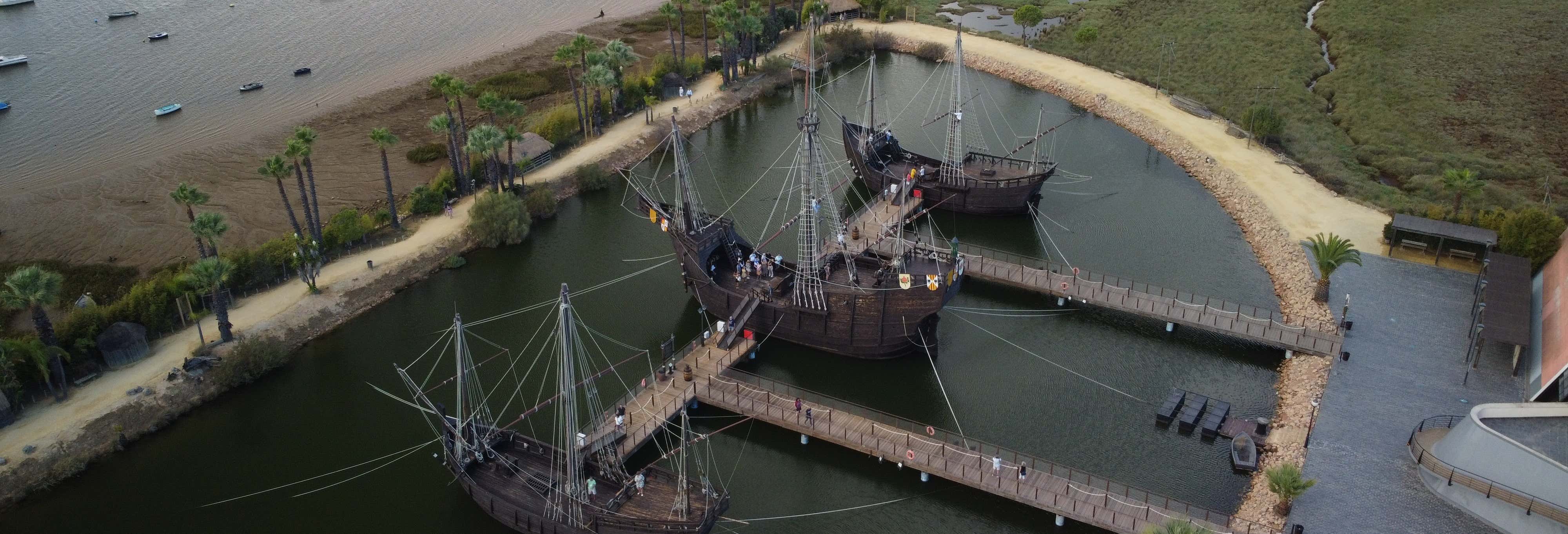 Excursión en barco al Muelle de las Carabelas desde El Portil