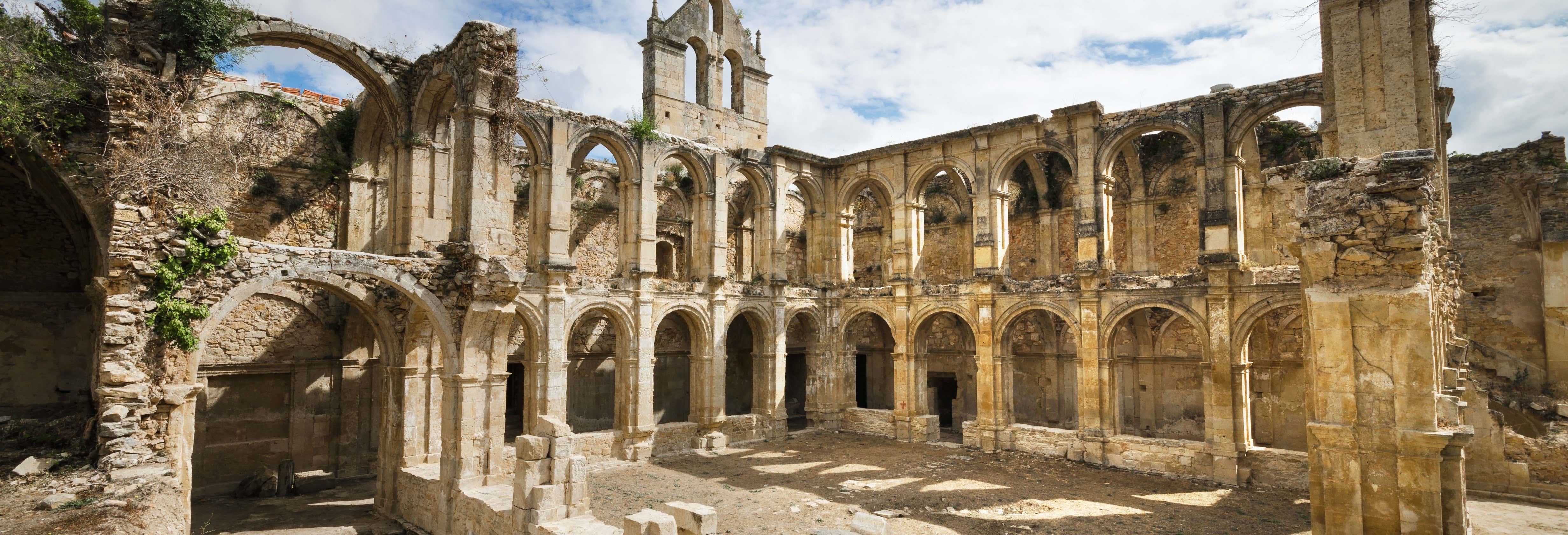 Monasterios de Oña y Rioseco + Iglesia de Santa Olalla de Espinosa desde Espinosa de los Monteros