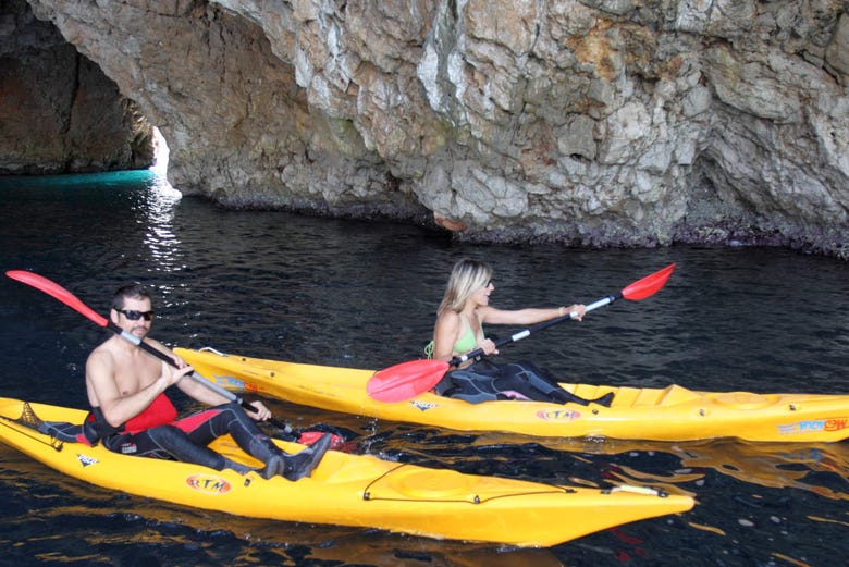 Kayak dans les îles Medes