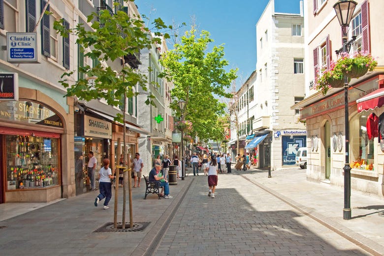 Gibraltar is a haven for shopping lovers