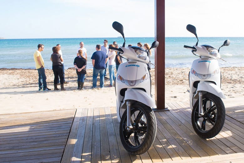 Location de scooters à Formentera 