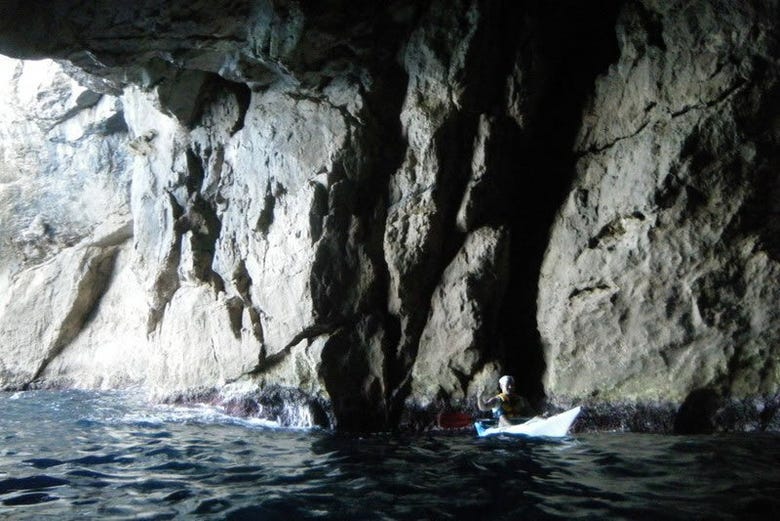 Inside Cueva de los Ingleses