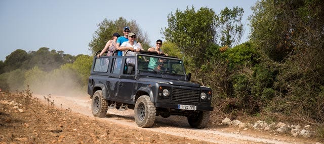 Jeep Safari por la Menorca desconocida desde Fornells