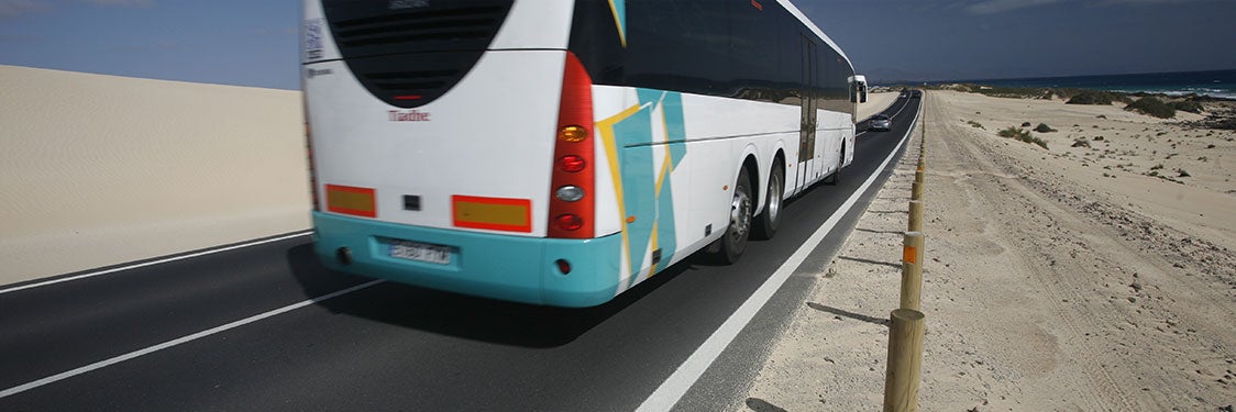 Autobuses en Fuerteventura