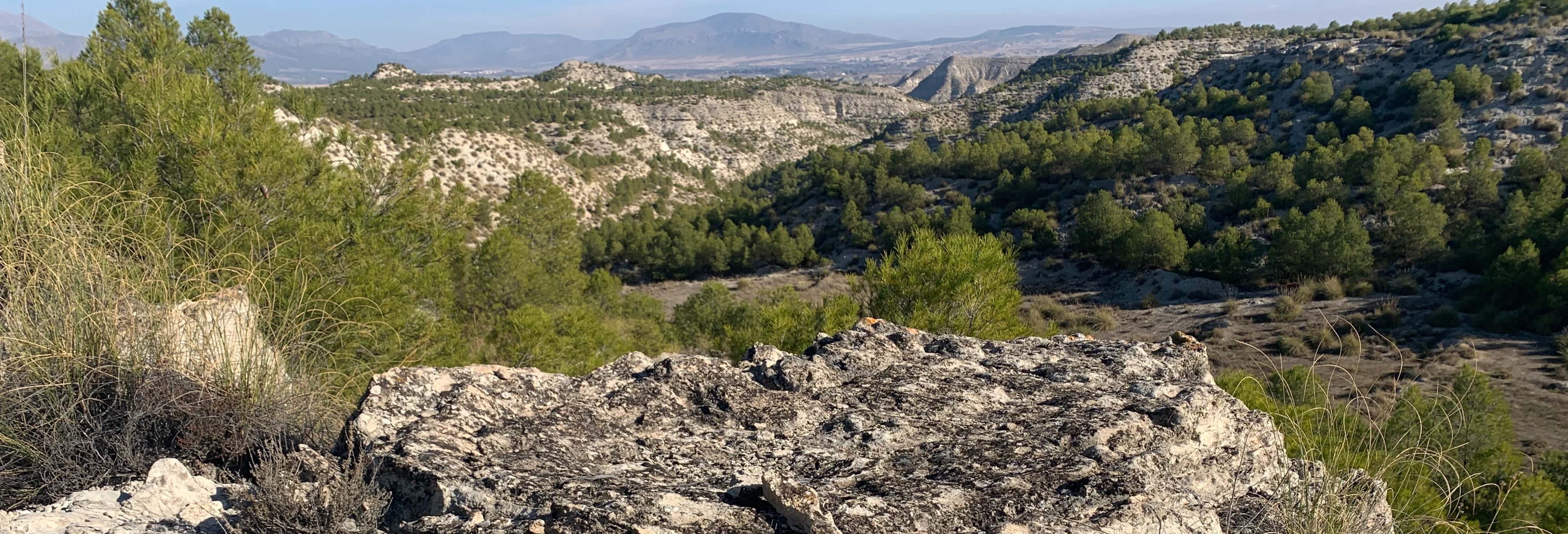 Excursión de senderismo por las sismitas de Galera