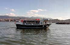 Barco turístico por la Ría de Bilbao y la Bahía del Abra