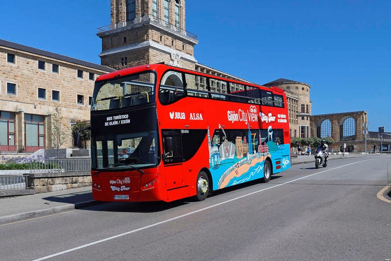 Bus touristique de Gijón