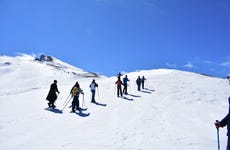 Paseo con raquetas de nieve por Sierra Nevada