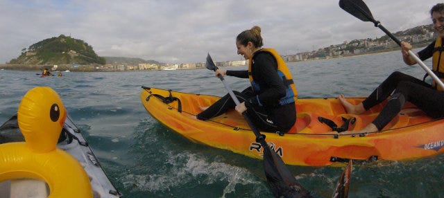 Tour en kayak por Hondarribia