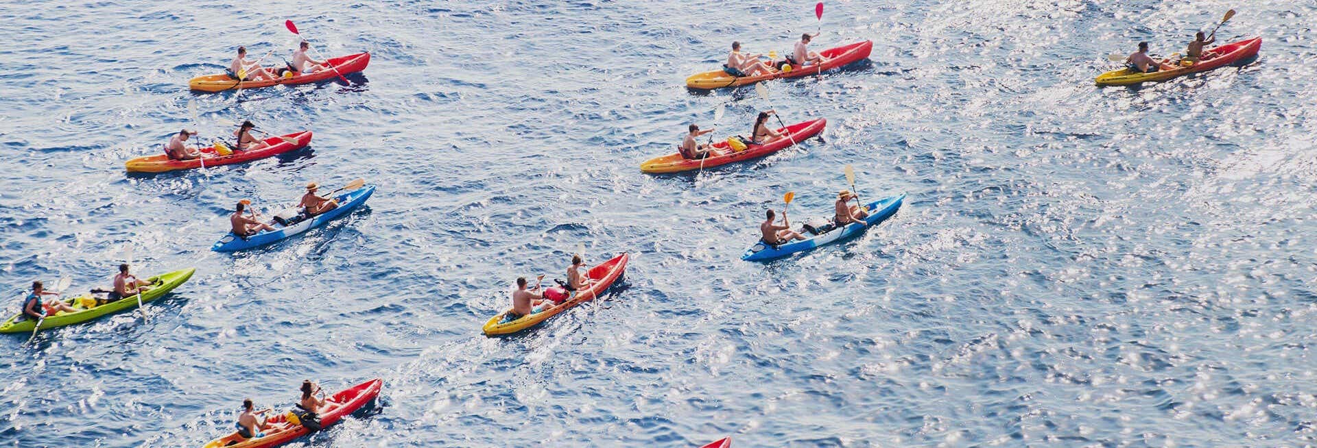 Excursión en kayak por la cueva del Lobo Marino desde Hospitalet del Infant