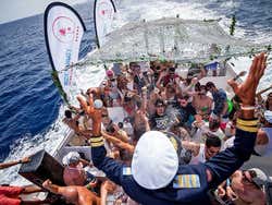 Fiesta en el barco Ibiza Sea Party