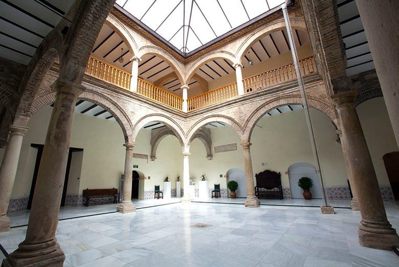Inside Villardompardo Palace