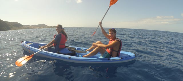Tour de kayak + Snorkel en Fuerteventura
