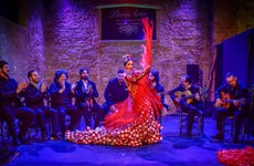 Espectáculo flamenco en el tablao Puro Arte