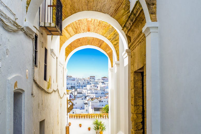 The historic center of Vejer