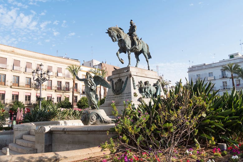 Plaza del Arenal in the heart of Jerez