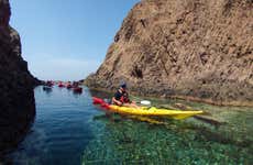 Caiaque e snorkel no Cabo de Gata