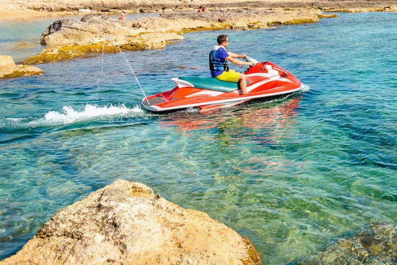 Noleggio di moto d'acqua nel Mar Menor