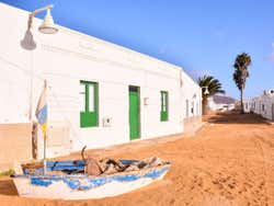 Casas típicas de La Graciosa
