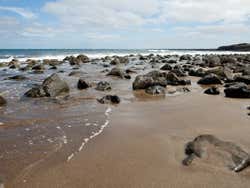 Rocas de la playa de La Garita
