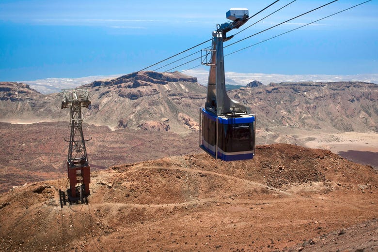 On the Teide cable car