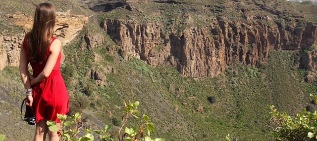 Teror, el Roque Nublo y la caldera de Bandama desde Las Palmas