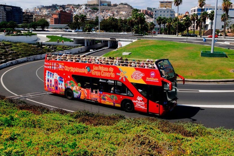 Ônibus turístico de Las Palmas de Gran Canaria